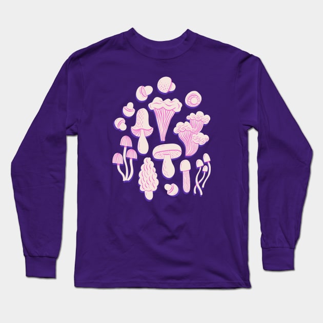 Funky Fungi Long Sleeve T-Shirt by Rebelform